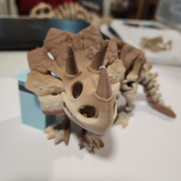 Triceratops Flexi Skelly