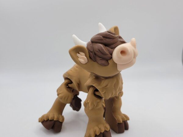 Highland Cow 3d Print
